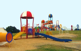 老の山公園 大型複合遊具