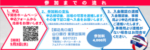 参加までの流れ