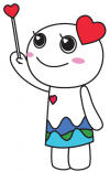 保健部キャラクター　こころん
