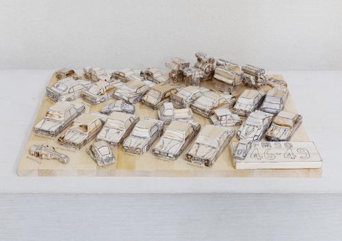 木製ミニカー昭和